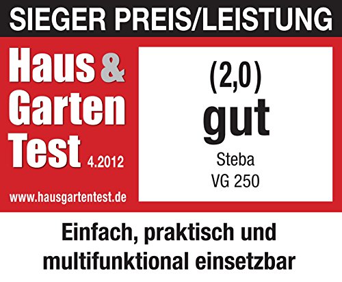 Steba VG250 BBQ Grill VG 250 | Grote grillplaat met 40 cm diameter | traploze temperatuurregeling | Low-Fat… - Afbeelding 8