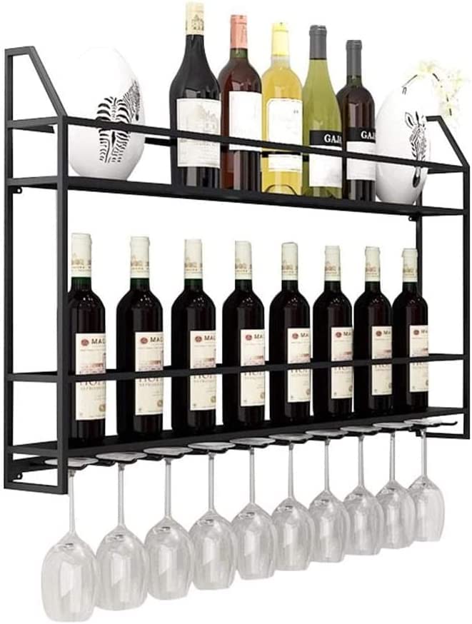 Support de rangement pour verres à pied et bouteilles de vin