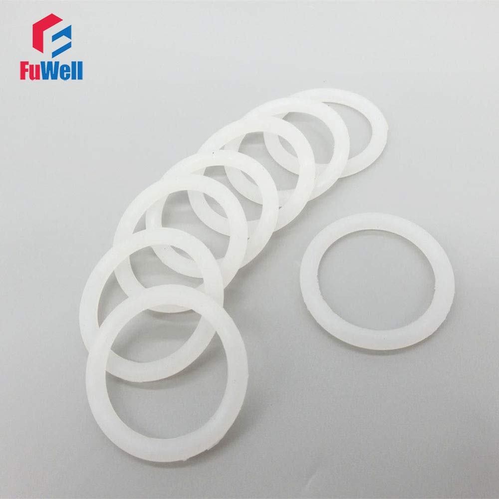 Gimax Food Grade White Silicon ORing Seals 3.5mm Thickness 180/185/190