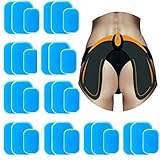💪DURADERO Y REUTILIZABLE - Nuestras hoja gel de repuesto de repuesto para estimulador EMS gluteo se pueden reutilizar aproximadamente 30 veces y hasta un máximo de 30 días después de abrir el paquete individual sin que la almohadilla de gel pierda su potencia.