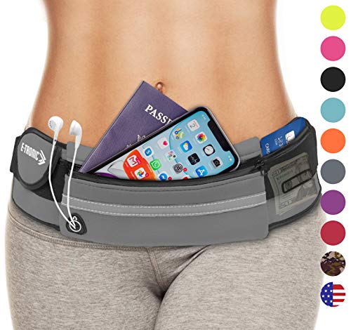 Running Gear Workout Bag: Waist Packs Best Comfortable Running Belts That Fit ALL