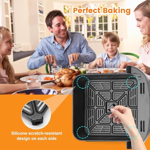 Image of Air Fryer Oven Tray Replacement for Cuisinart AIR-200 6QT Air Fryer oven, Air Fryer Tray Replacement Air Fryer oven Accessories