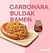 Samyang Buldak Carbo Korean Hot Spicy Chicken Stir Fried Ramyun 4.58 oz (Pack of 20)