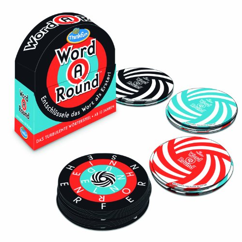 Preisvergleich Produktbild ThinkFun 11187 - Word a Round, Kartenspiel, Deutsche Version