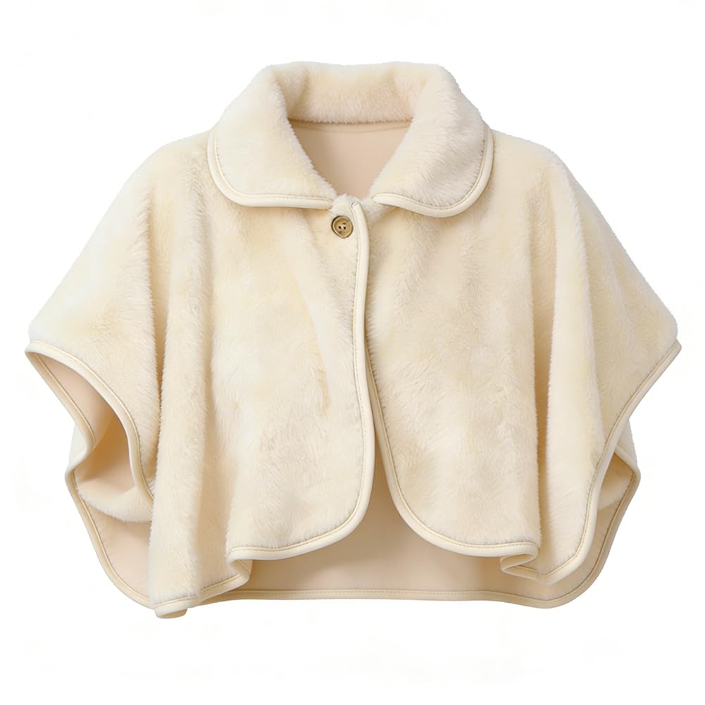 Capa con botones anti-Froid para cuello y mantón de interior 4