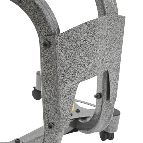 Support d'haltères mobile pour s'entraîner dans le salon - Range-poids compact 100 kg en métal - 7