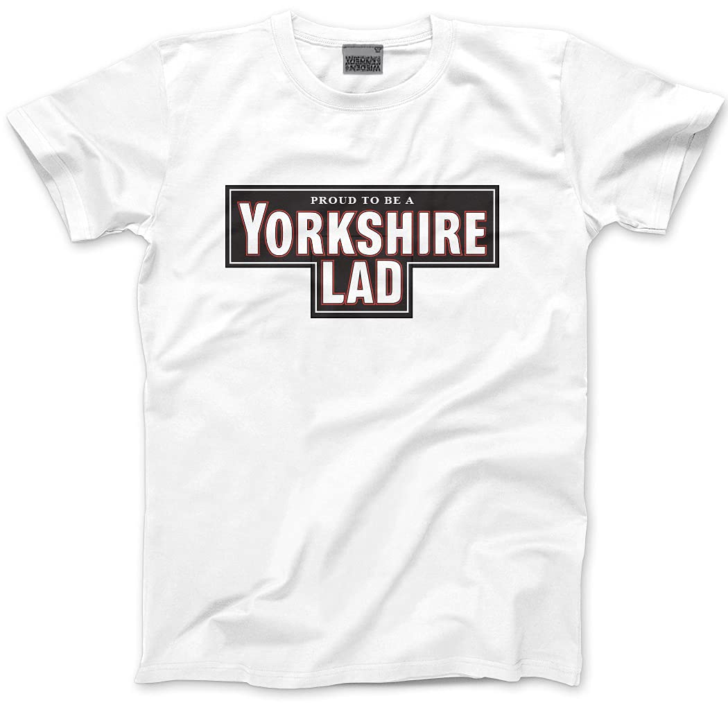 HotScamp Yorkshire Men's Unisex T-Shirt - White Medium