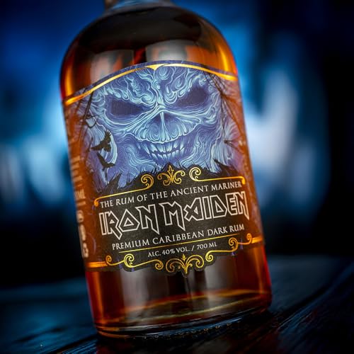 Iron Maiden | The Rum of the Ancient Mariner | Premium Caribbean Dark Rum | Sanfte Süße | 0,7 Liter | 40%