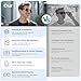 Smart AI Glasses with 100+ Language Translation, Bluetooth 5.4 Glasses with Chat GPT, Blue Light Filtering Lenses with Lightweight Metal Frame Sunglasses, Smart Glasses for Men Women Travel Business