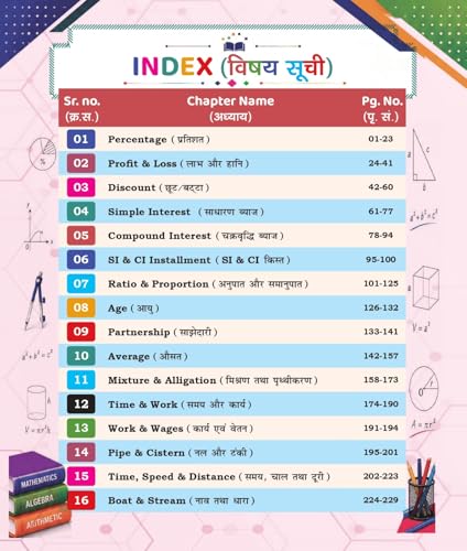 Image of SSC The Complete Book Mathematics 2026 Edition Bilingual | 3000+ Chapter-wise MCQs | Revision | Practice | PYQs | Advanced Maths Formula | SSC CGL, ... Exam Book | Abhishek Sir (Maths Mania)