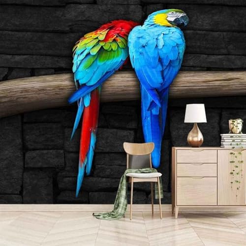 Estudio, Sala De Estar, Fondo, Mural, Animal, Pájaro, Paisaje, Paisaje, Dormitorio, Sofá, Tv Fondo De Pantalla-300Cm×210Cm
