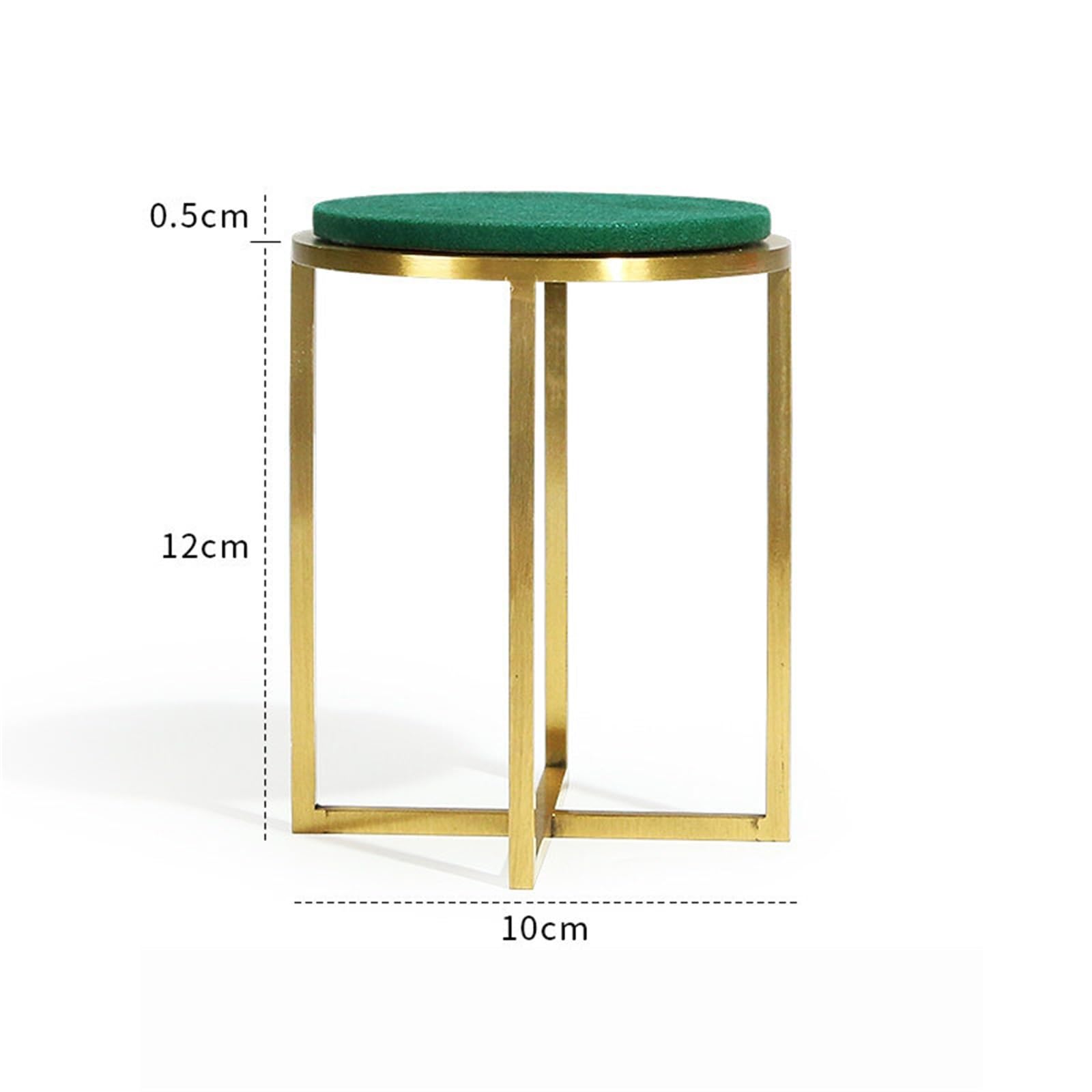 Schmuckhalter Green Suede Jewelry Display Stands Ring Pendant Organizer
