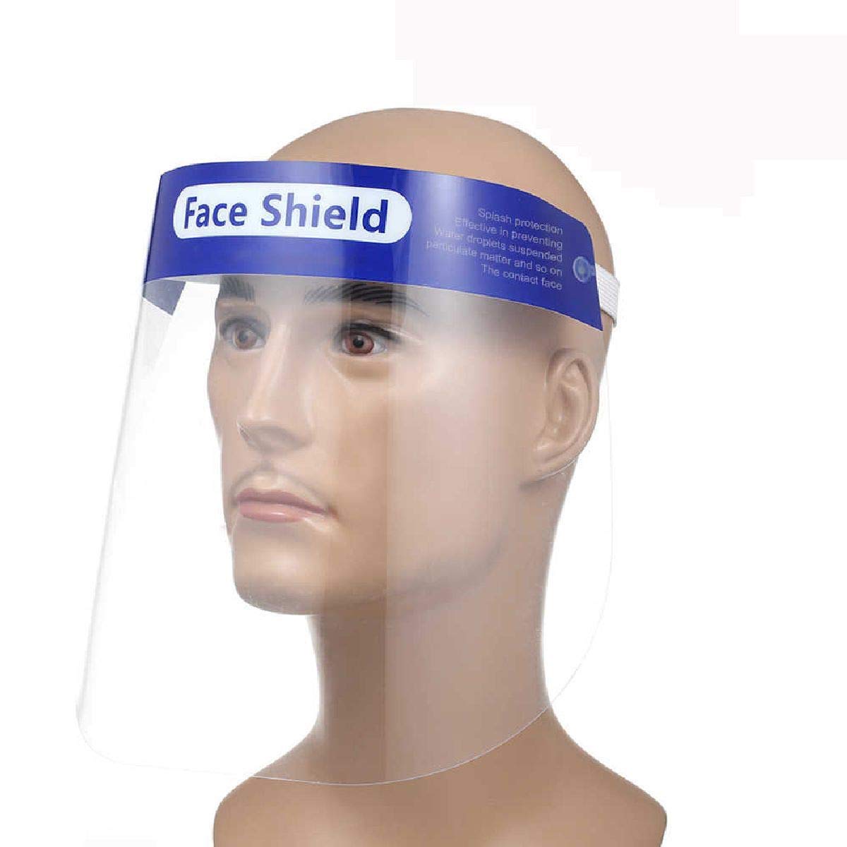 Assist Unisex Protective Safety Shield for Full Face, Anti Fog, Anti Splash Face Shield with adjustable Strap, Pack of 10 (B08GJ79C77) Amazon Price History, Amazon Price Tracker