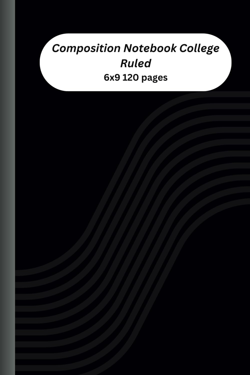 Fountain Pen Friendly Composition Notebook: Designer Composition Lined Journal