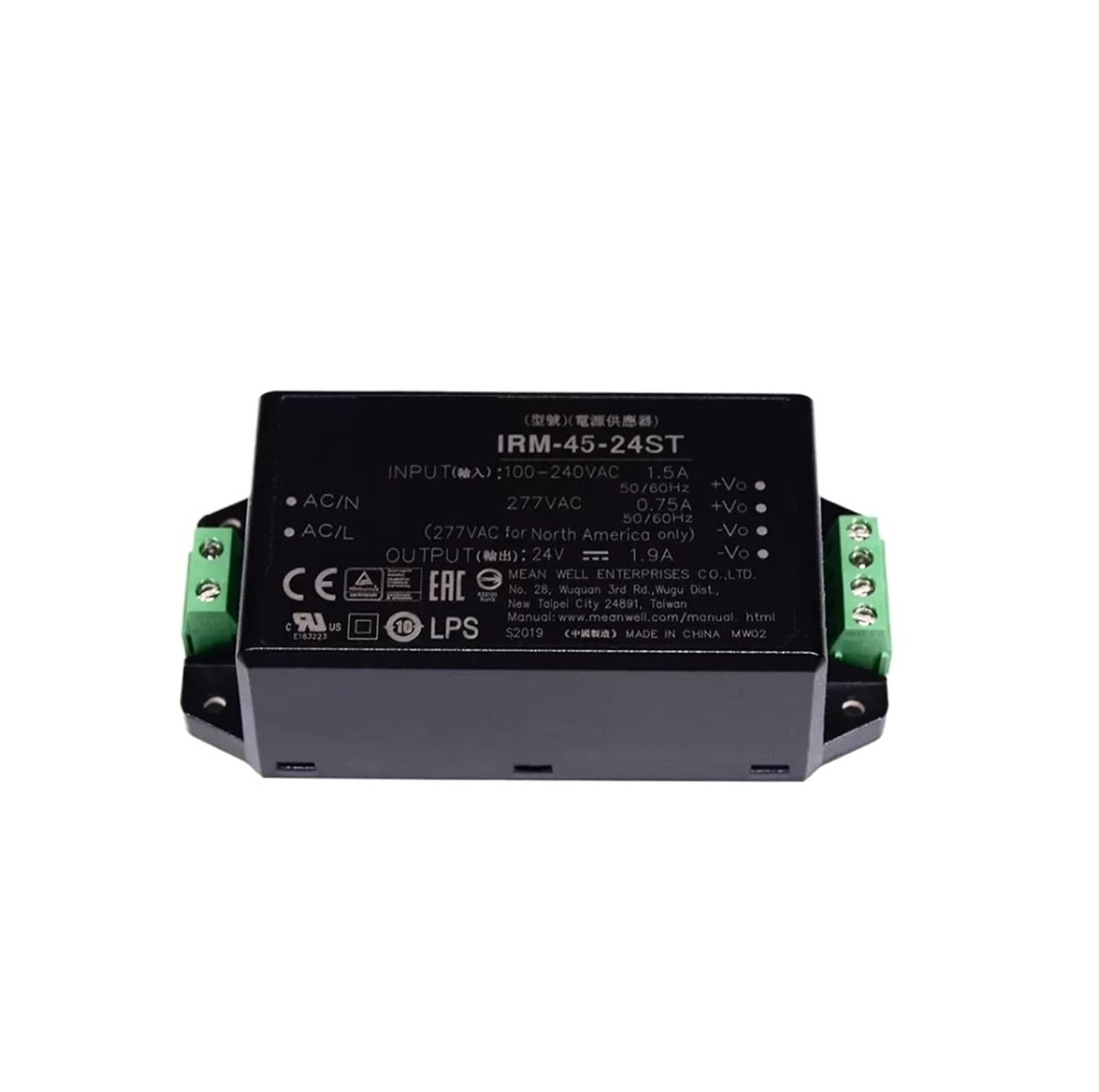 BALYDLUL AC to DC power module IRM-45 IRM-45-5ST 5V IRM-45-12ST 12V IRM-45-15ST 15V IRM-45-24ST 24V IRM-45-48ST 48V 45W(IRM-45-15ST 15V)
