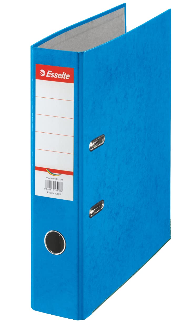 Esselte Cardboard binder Rainbow, 75mm - folders (75mm, Blue, A4)