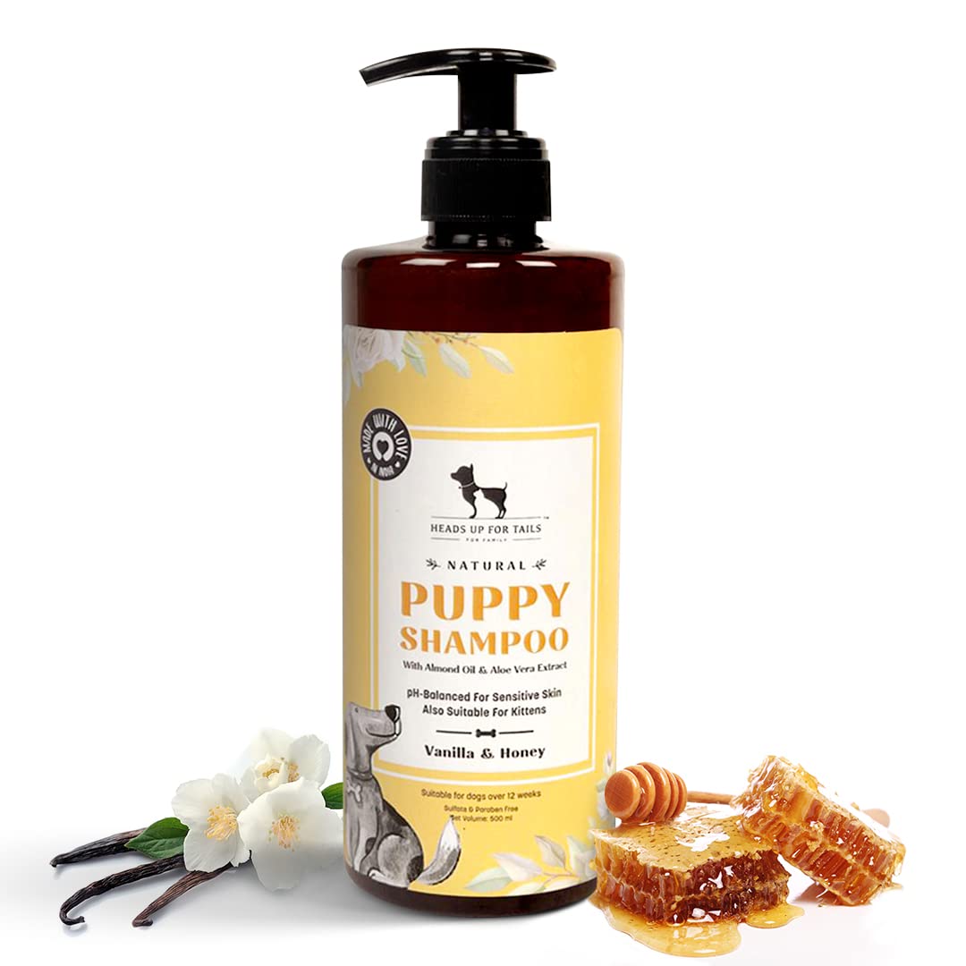 Heads UP for Tails Natural Shampoo (Shampoo for Puppy and Kitten, 500 ml) (B08P4VYJY6) Amazon Price History, Amazon Price Tracker