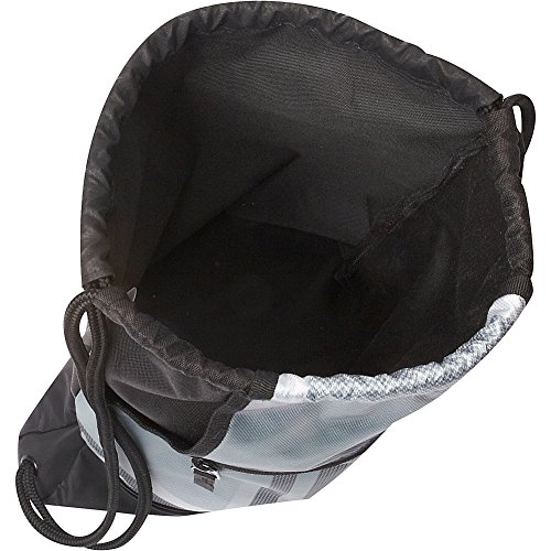 Image of adidas Alliance II Sack Pack, One Size, Shock Mint Texture Print /Onix /Easy Coral