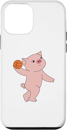 Miniatura 1 de iPhone 12 mini Pig Basketball Player Ball Sports Hobby Case
