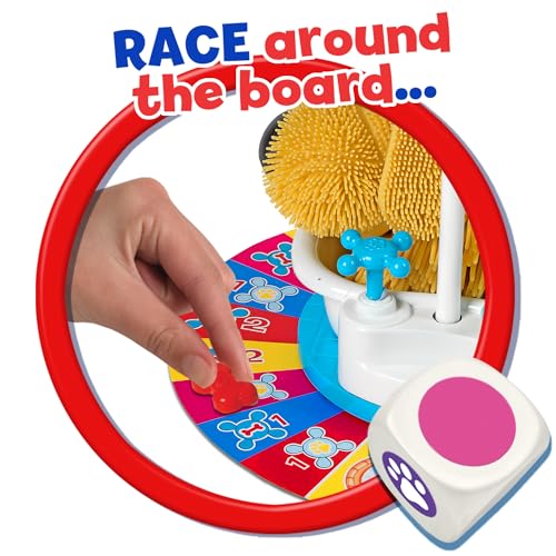 Ideal , Soggy Doggy: The Showering, Shaking, Doggy Bathing Game, Kids Games, for 2-4 Players, Ages 4+