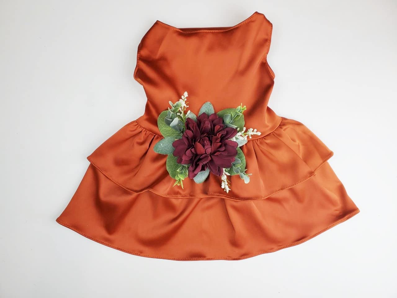 Wedding Dog Dress | Dog Flower Girl Dress | Terra Cotta Wedding | Dog Clothes XS-5XL (Medium)