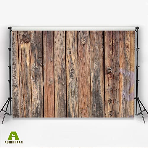 Aoihrraan 3x2,5m Aged Wood Wall Backdrop Weathered Plank Shabby Dirty Wooden Board Photography Background West Cowboys Party Decoration Supplies Video Shoots Artistic Portrait Photo Studio Props - Image 3