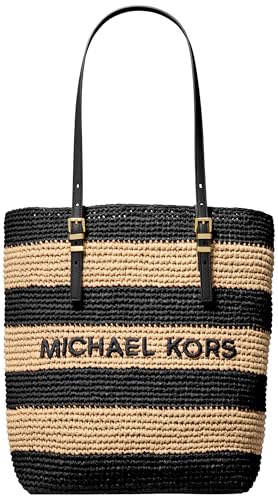 Michael Kors Sacola Quinn grande North South, Preto, One Size