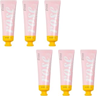 AVRYBEAUTY Rose Water Shea Butter Lotion Set 1.5 oz. - 6 Pack, Shea Butter Lotion for Dry Skin, Vegan Hand Cream for Women & Men