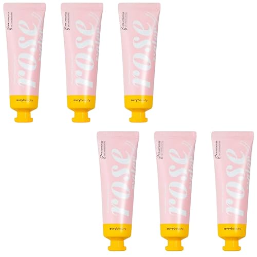 AVRYBEAUTY Rose Water - Juego de loción de manteca de karité de 1.5 onzas, paquete de 6, loción de manteca de karité para piel seca, crema de manos