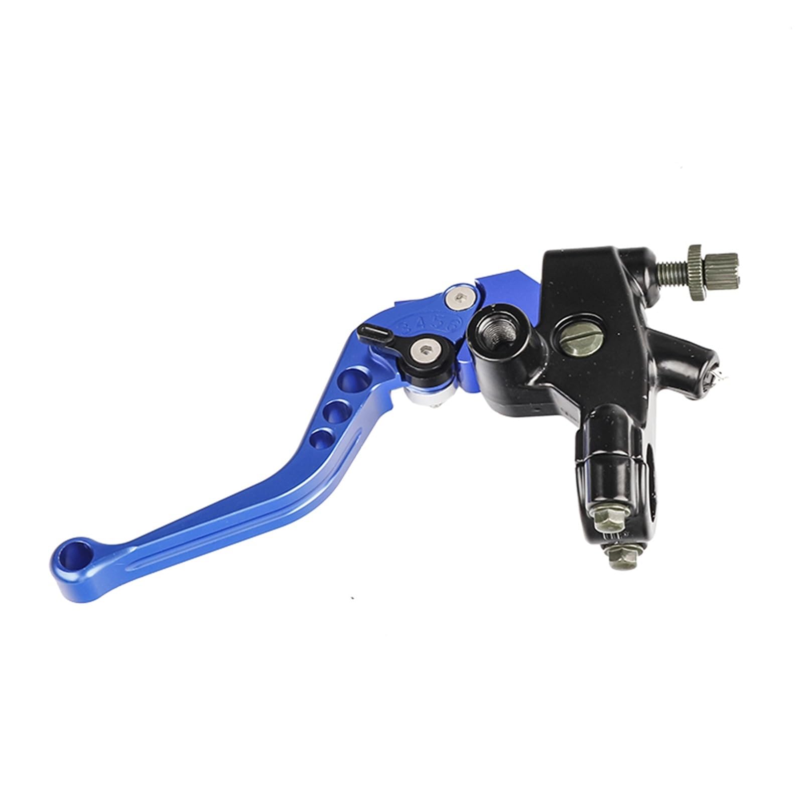 Gjihkwgz Motorcycle Brake Clutch Lever 22mm Universal Motorcycle CNC Handlebar Master Cylinder Lever Handle Hydraulic Brake Pump Clutch Adjustable Clutch Brake Lever(Clutch Blue)