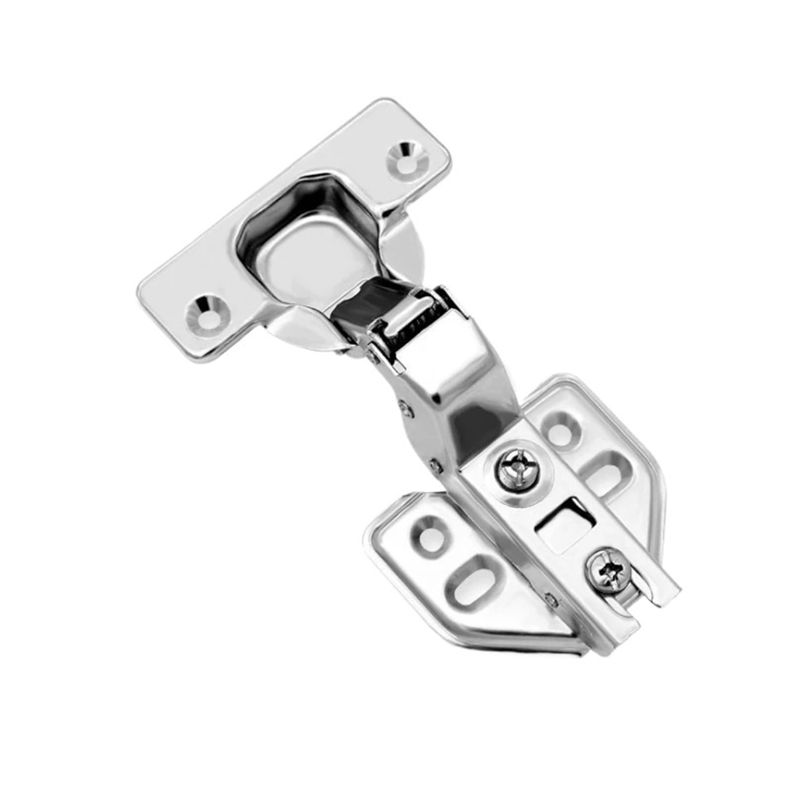 Kdhcvkz Fixed T-Big Bend 1Pcs Cabinet Hinge Cold Rolled Steel Door Hinge(Fixed T-Big Bend)
