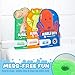 Tub Works® Magical Kids Bubble Bath, Variety 12 Pack | Creates Colorful Water & Tons of Bath Bubbles | Nontoxic | Character-Themed Bubble Bath for Kids | Green, Blue & Orange Bath Colors