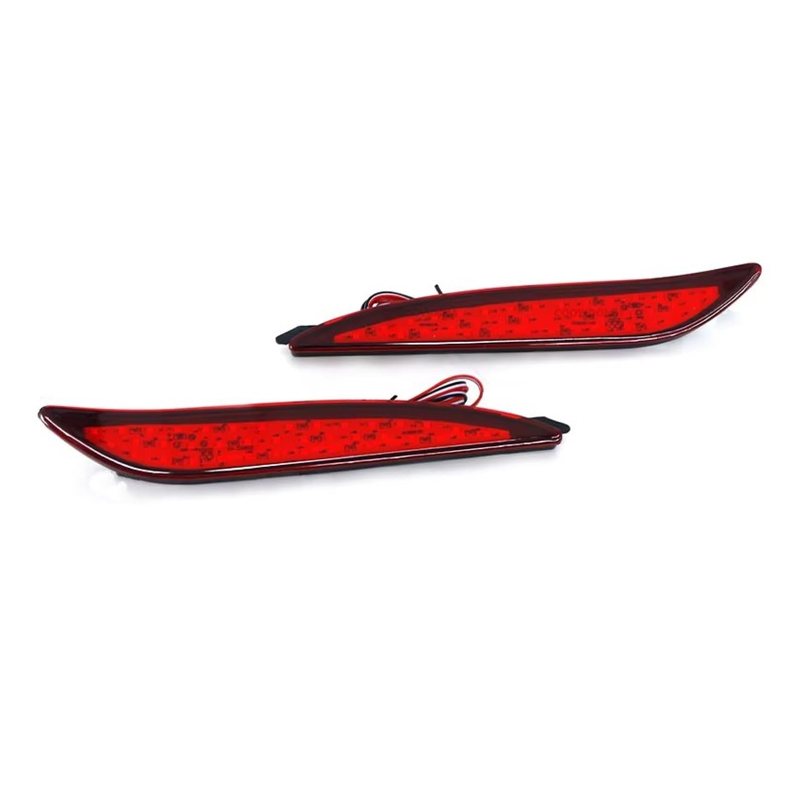 Rear Bumper Brake Tail Light For Hyundai For Elantra 2012 2013 2014 Rear Bumper Reflector Brake Light Warming Signal Lamp With Bulb