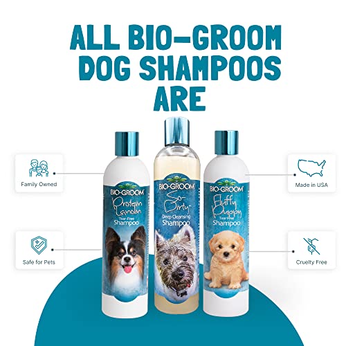 Image of Bio-Groom So-Dirty Deep Cleansing Shampoo for Dogs, Replenish Dogs Moisture and Maintain Coat Healthy, Silky, Shiny, Nourishes Skin and Keep Them Smelling Fresh, 355 ml | Deep-cleansing shampoo for removing dirt, odor, and grime effectively.