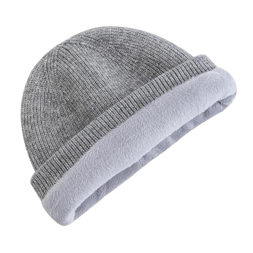 Gorro de invierno unisex con forro polar interior para el frío 4