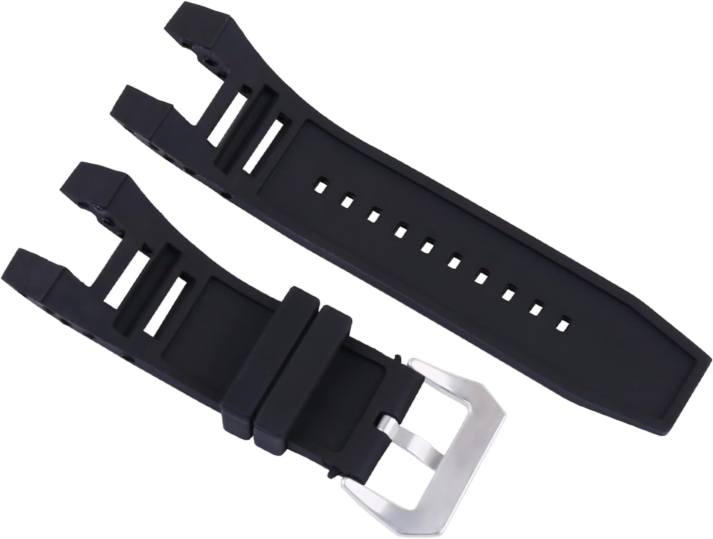 Men's rubber watch strap compatible with Invicta Subaqua Noma IV 1155 1157 6564 6584 11503 11510 11515 11810 16141 16308 16984 Outdoor Sports waterproof silicone Watch bands Accessory Wrist Strap Bracelet for Women