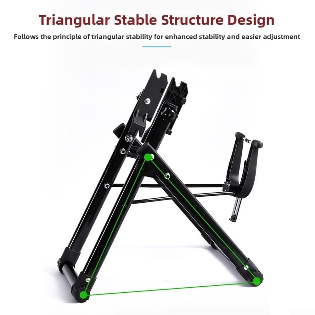 Support Centrage pour roue Vélo Aluminium Pliable Réglable Support