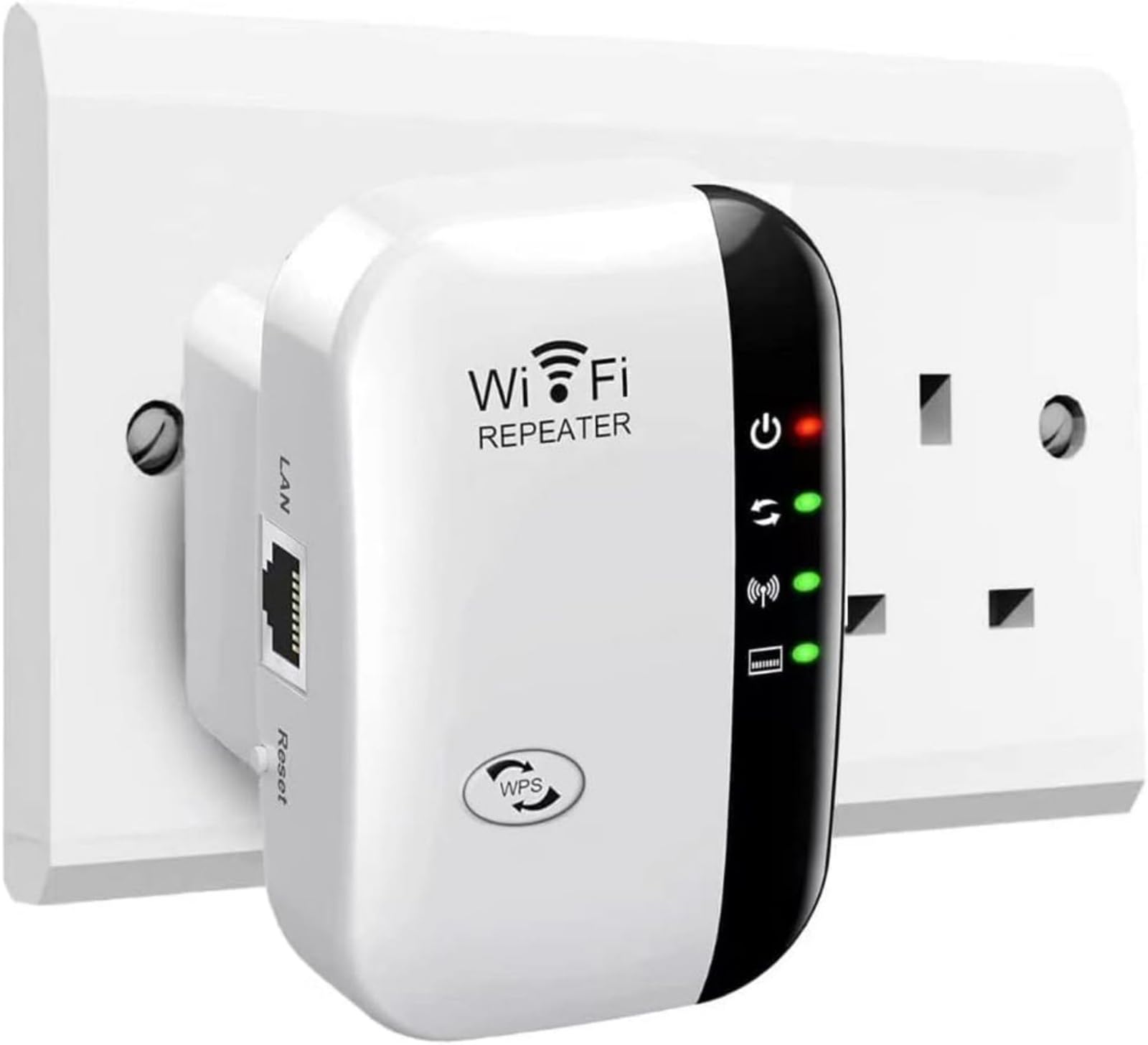 2026 WiFi Extender, WiFi Booster, WiFi Repeater, Covers Up to 3000 Sq.ft and 45 Devices, Internet Booster - with Ethernet Port, Quick Setup, Home Wireless Signal Booster, UK plug (White)-picture-23