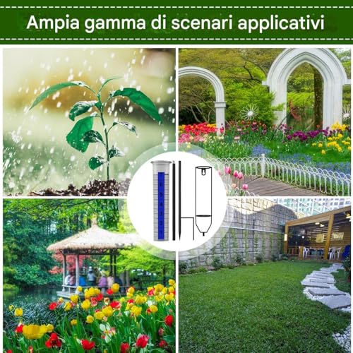 Pluviomètre pour extérieur et terrasse pour un arrosage écoresponsable