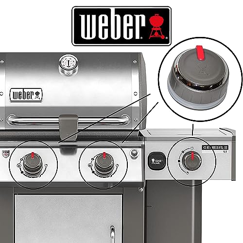 Weber 66753 boutons de commande de rechange pour grill Genesis