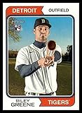 2023 Topps Heritage #48 Riley Greene NM-MT RC Rookie Tigers