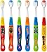 Hot Wheels Toothbrush Set - Bundle with 6 Toothbrushes Featuring Racecars Plus Decal, More | Hot Wheels Oral Hygiene Kit for Kids and Toddlers