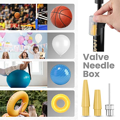 Hycline Pompa per bicicletta, 160 PSI, pompa ad