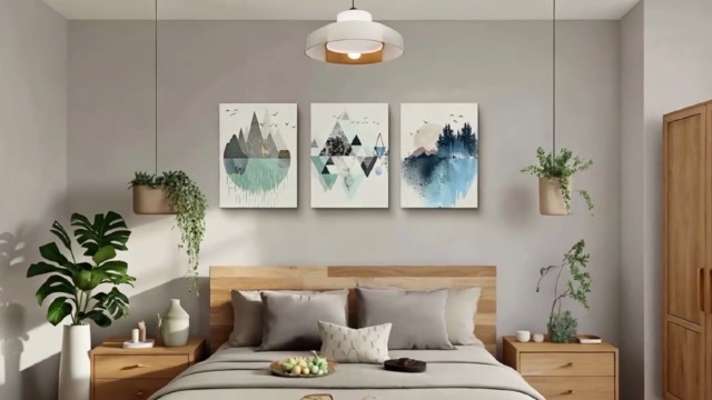 Quadro Camera Da Letto Quadros Montagne E Lago - Nessuna Cornice