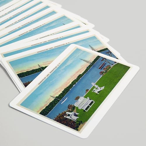 Skaneateles, New York, Baraja de 52 Cartas Póker miniatura 5