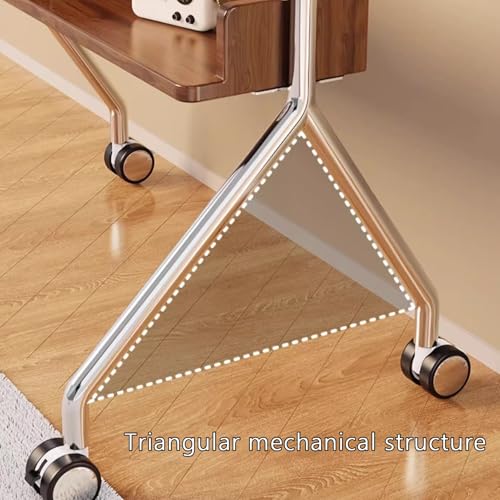 Soporte móvil ajustable para TV de piso miniatura 5