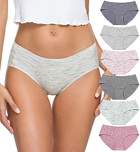 Wealurre Cotton Bikini Women's Breathable Panties Seamless Comfor...