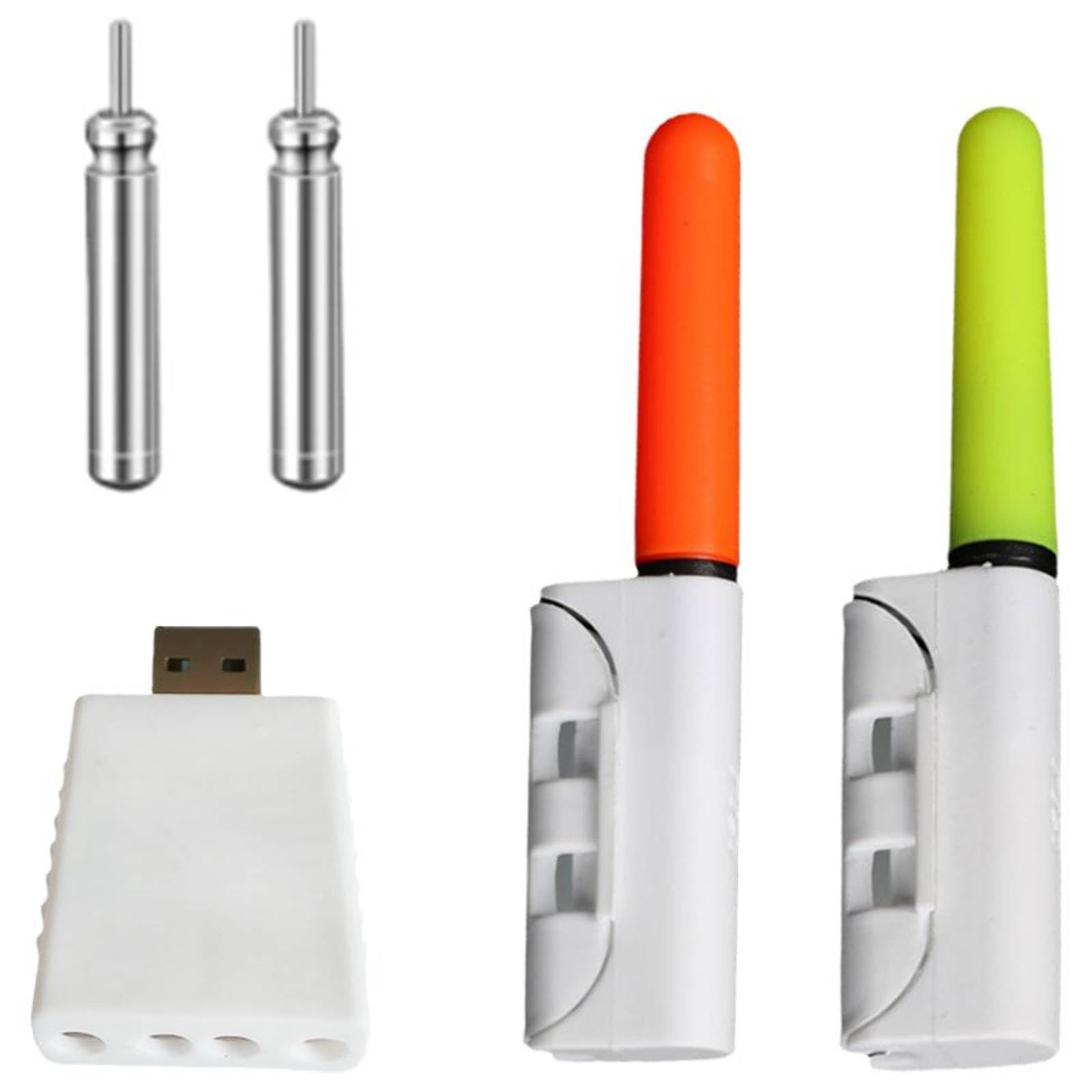 Fishing Rod Light, Fishing Lights for Night Fishing, Quiver Tip Fishing Rod Sea Fishing Accessory Bite Fishing Alarms Glow Stick