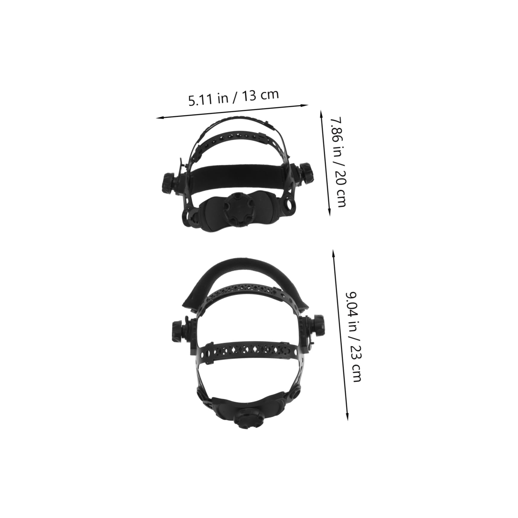 Cabilock Welding Headgear Welding Hood Headgear Sugar Scoop Auto Darkening Comfortable Headband