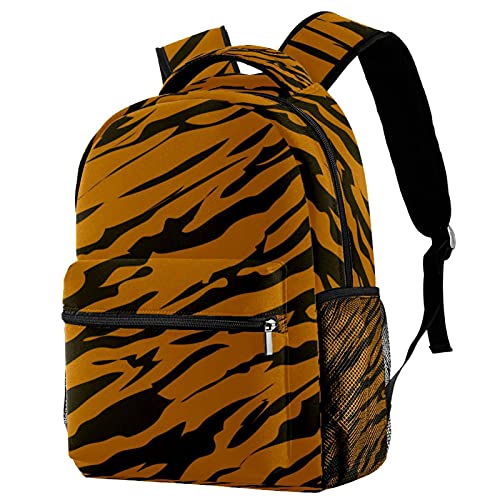 Sac à dos d'école léopard multicolore léger pour garçon et fille